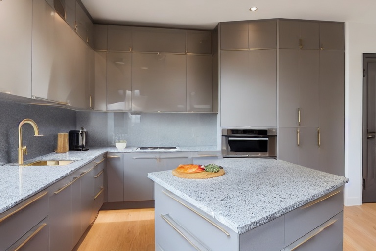 Intrahome Modena Style 3 χρώμα Γυαλιστερό Χρυσό έπιπλα κουζίνας 10 Μέτρα συνολικα τρέχον μέτρα Intrahome-65651369