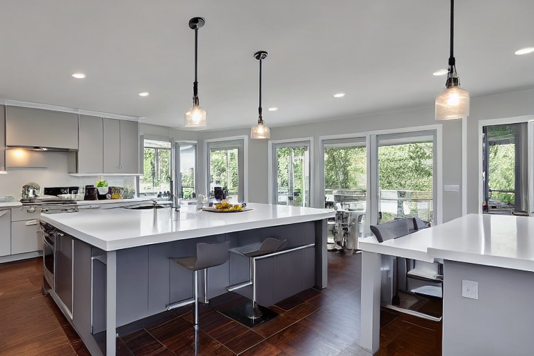 Intrahome Modena Modern 3 χρώμα Λακέ Γκρι Ανοιχτό έπιπλα κουζίνας 10 Μέτρα συνολικα τρέχον μέτρα Intrahome-65651364