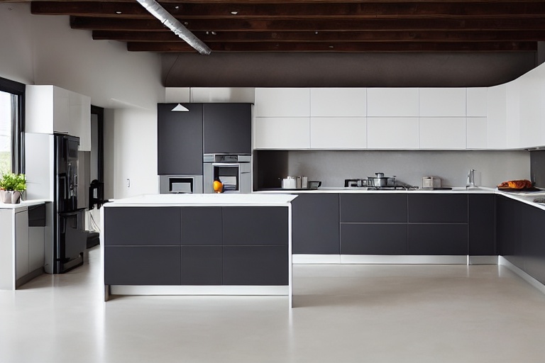 Intrahome Parma Style 3 χρώμα Λευκό Ματ Πάνω & Ανθρακί Κάτω έπιπλα κουζίνας 10 Μέτρα συνολικα τρέχον μέτρα Intrahome-65651349