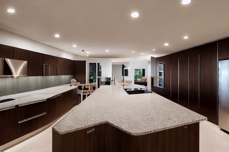 Intrahome Napoli Modern 3 χρώμα Καπλαμάς Καρυδιά Σκούρα έπιπλα κουζίνας 10 Μέτρα συνολικα τρέχον μέτρα Intrahome-65651324