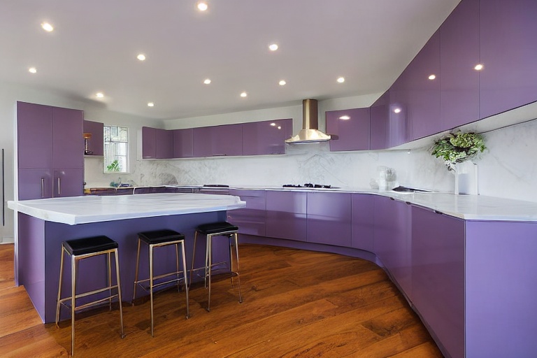 Intrahome Roma Prime 3 χρώμα Λακέ Λεβάντα έπιπλα κουζίνας 10 Μέτρα συνολικα τρέχον μέτρα Intrahome-65651312