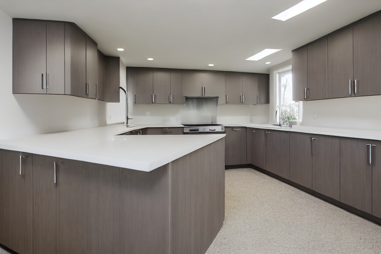 Intrahome Roma Lux 3 χρώμα Γκρι Ανοιχτό Πάνω & Δρυς Σκούρα Κάτω έπιπλα κουζίνας 10 Μέτρα συνολικα τρέχον μέτρα Intrahome-65651293