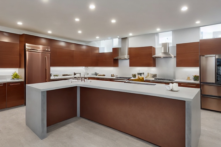 Intrahome Luna Design 3 χρώμα Βουρτσιστό Χάλκινο έπιπλα κουζίνας 10 Μέτρα συνολικα τρέχον μέτρα Intrahome-65651268