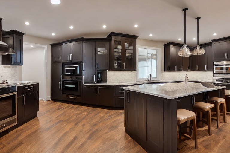 Intrahome Urban Max 3 χρώμα Καπλαμάς Δρυς Σκούρα έπιπλα κουζίνας 10 Μέτρα συνολικα τρέχον μέτρα Intrahome-65651170
