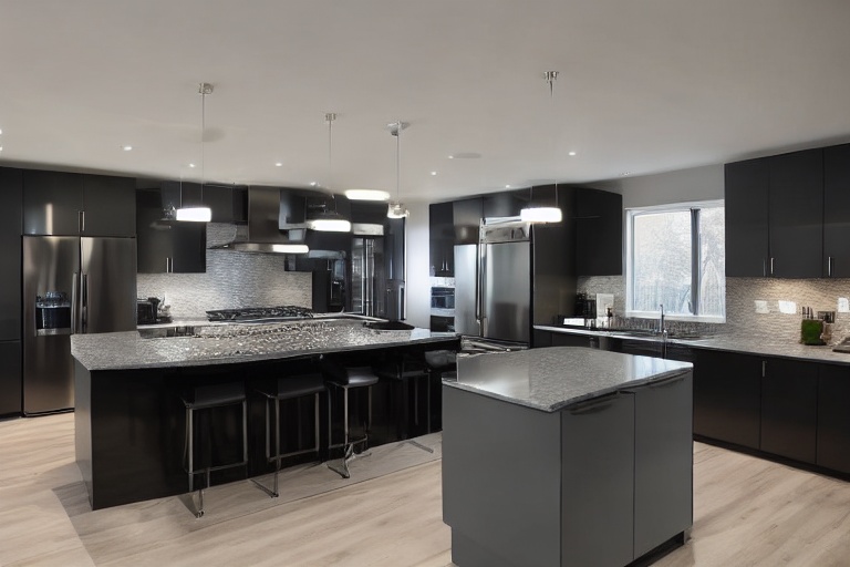 Intrahome Urban Modern 3 χρώμα Λακέ Γκρι Σκούρο έπιπλα κουζίνας 10 Μέτρα συνολικα τρέχον μέτρα Intrahome-65651164