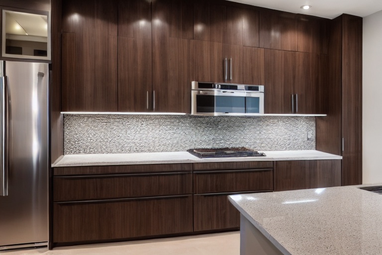 Intrahome Aster Elegance 3 χρώμα Καπλαμάς Καρυδιά Σκούρα έπιπλα κουζίνας 10 Μέτρα συνολικα τρέχον μέτρα Intrahome-65651079