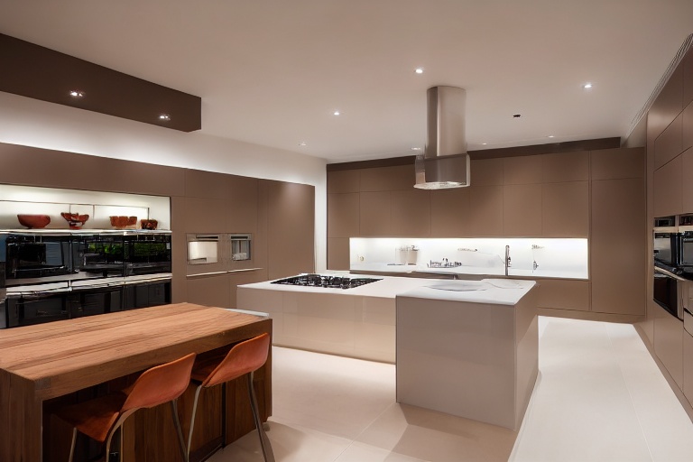 Intrahome Venezia Plus 3 χρώμα Λακέ Τερακότα έπιπλα κουζίνας 10 Μέτρα συνολικα τρέχον μέτρα Intrahome-65651051