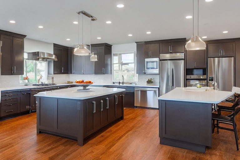 Intrahome Riviera Signature 3 χρώμα Νησί Καρυδιά & Γκρι Περίμετρος έπιπλα κουζίνας 10 Μέτρα συνολικα τρέχον μέτρα Intrahome-65651022