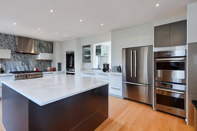 Intrahome Riviera One 3 χρώμα Βουρτσιστό Ανοξείδωτο έπιπλα κουζίνας 10 Μέτρα συνολικα τρέχον μέτρα Intrahome-65651015