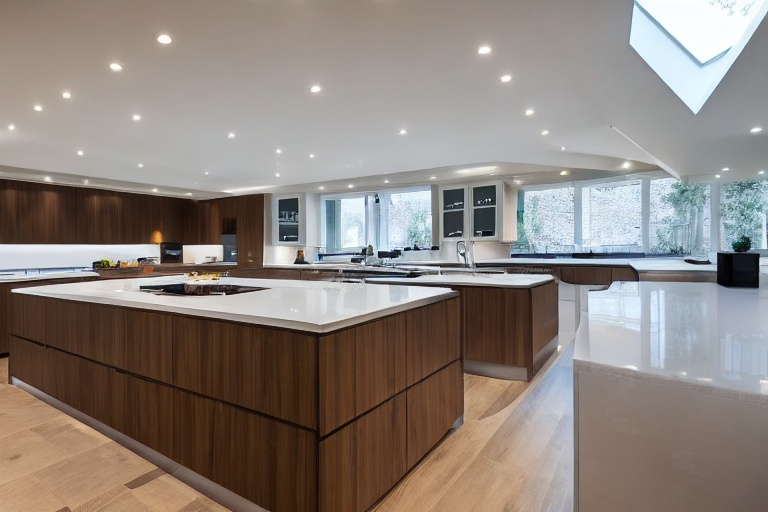 Intrahome Toscana Modern 3 χρώμα Καπλαμάς Δρυς Σκούρα έπιπλα κουζίνας 10 Μέτρα συνολικα τρέχον μέτρα Intrahome-65651004