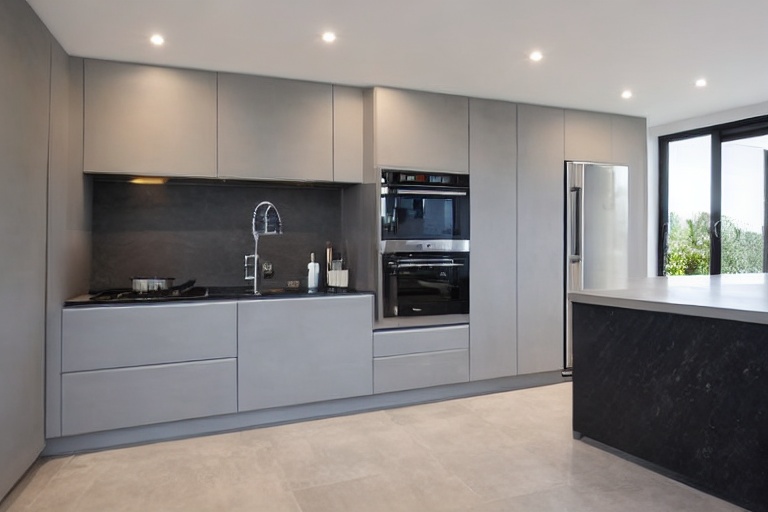 Intrahome Valencia Select 3 χρώμα Εφέ Τσιμέντου έπιπλα κουζίνας 10 Μέτρα συνολικα τρέχον μέτρα Intrahome-65650983