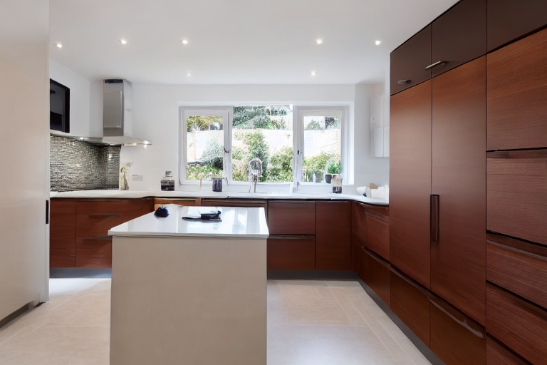 Intrahome Valencia Studio 3 χρώμα Λακέ Τερακότα έπιπλα κουζίνας 10 Μέτρα συνολικα τρέχον μέτρα Intrahome-65650980