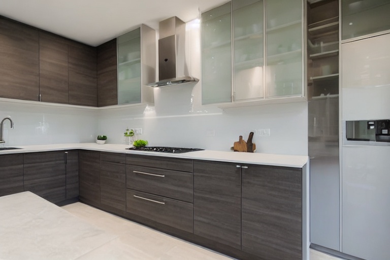 Intrahome Athena Modern 3 χρώμα Εφέ Πέτρας Γκρι έπιπλα κουζίνας 10 Μέτρα συνολικα τρέχον μέτρα Intrahome-65650924