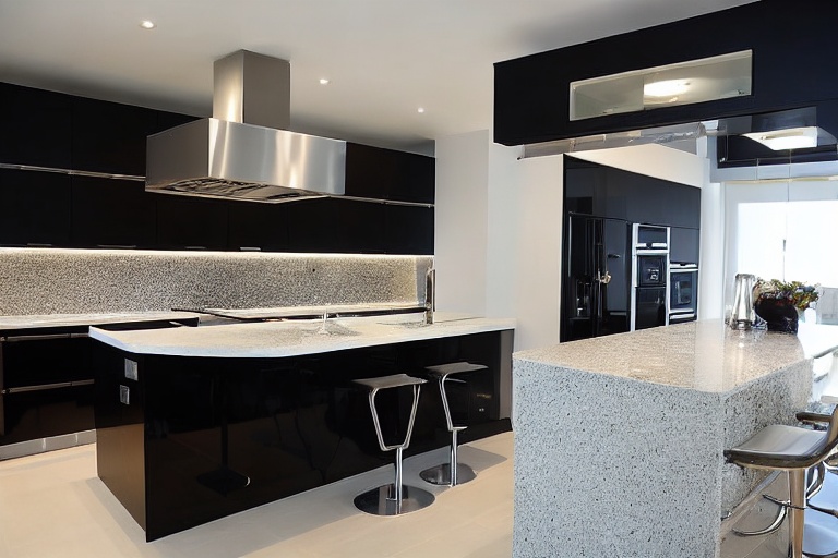 Intrahome Athena Signature 3 χρώμα Νησί Μαύρο & Λευκό Περίμετρος έπιπλα κουζίνας 10 Μέτρα συνολικα τρέχον μέτρα Intrahome-65650922