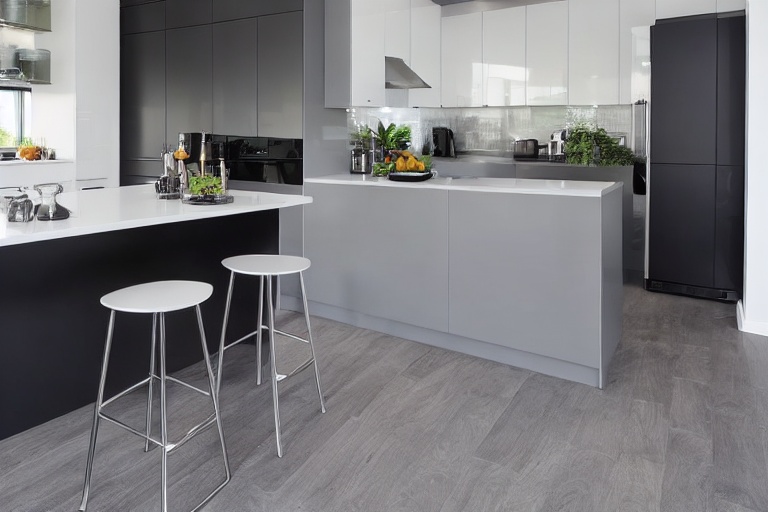 Intrahome Iris Select 3 χρώμα Λακέ Γκρι Σκούρο έπιπλα κουζίνας 10 Μέτρα συνολικα τρέχον μέτρα Intrahome-65650883