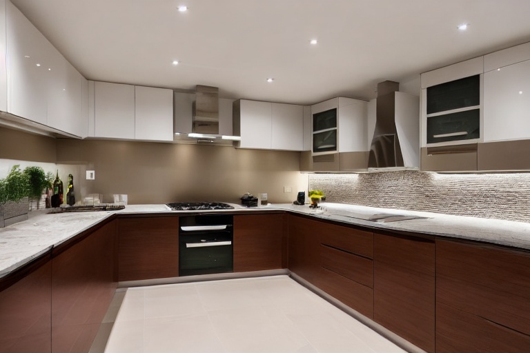 Intrahome Nefeli Design 3 χρώμα Λακέ Άμμος έπιπλα κουζίνας 10 Μέτρα συνολικα τρέχον μέτρα Intrahome-65650848