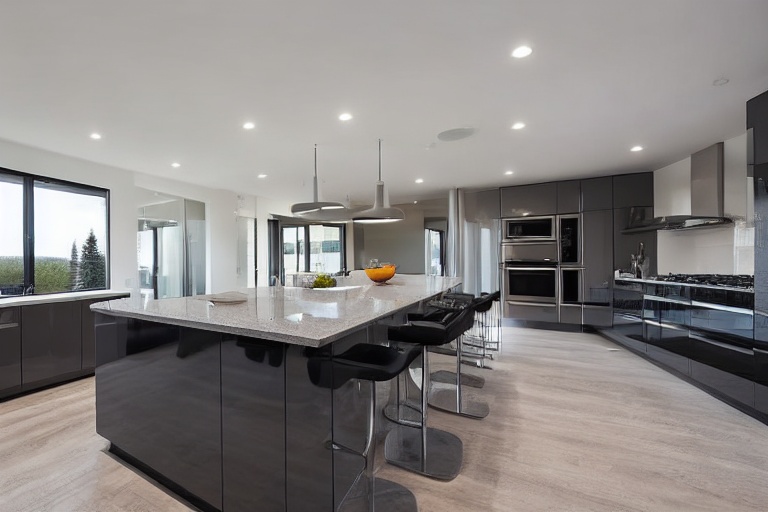 Intrahome Nefeli Home 3 χρώμα Λακέ Γκρι Μεσαίο έπιπλα κουζίνας 10 Μέτρα συνολικα τρέχον μέτρα Intrahome-65650847