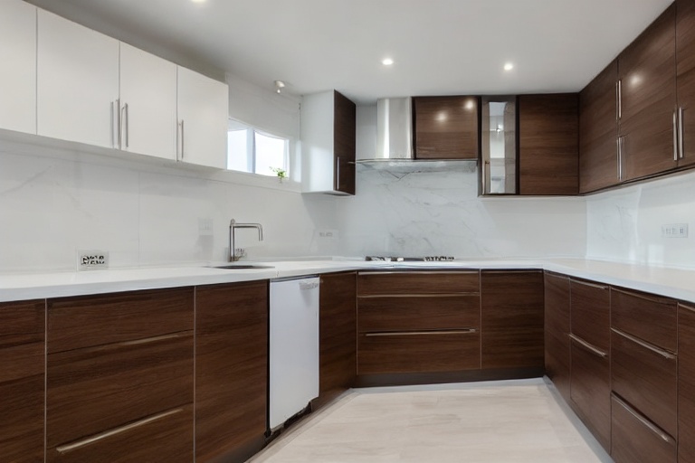 Intrahome Nefeli One 3 χρώμα Καπλαμάς Δρυς Σκούρα έπιπλα κουζίνας 10 Μέτρα συνολικα τρέχον μέτρα Intrahome-65650835