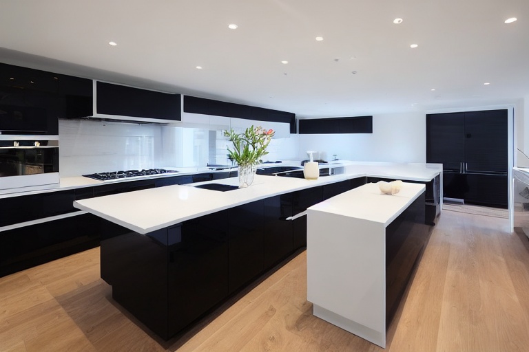 Intrahome Kyma Concept 3 χρώμα Νησί Μαύρο & Λευκό Περίμετρος έπιπλα κουζίνας 10 Μέτρα συνολικα τρέχον μέτρα Intrahome-65650701