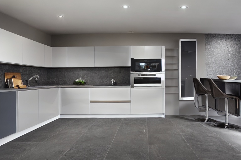 Intrahome Eterna Concept 3 χρώμα Λακέ Γκρι Ανοιχτό έπιπλα κουζίνας 10 Μέτρα συνολικα τρέχον μέτρα Intrahome-65650681