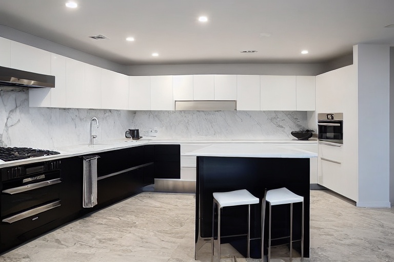 Intrahome Bella Elegance 3 χρώμα Νησί Μαύρο & Λευκό Περίμετρος έπιπλα κουζίνας 10 Μέτρα συνολικα τρέχον μέτρα Intrahome-65650579
