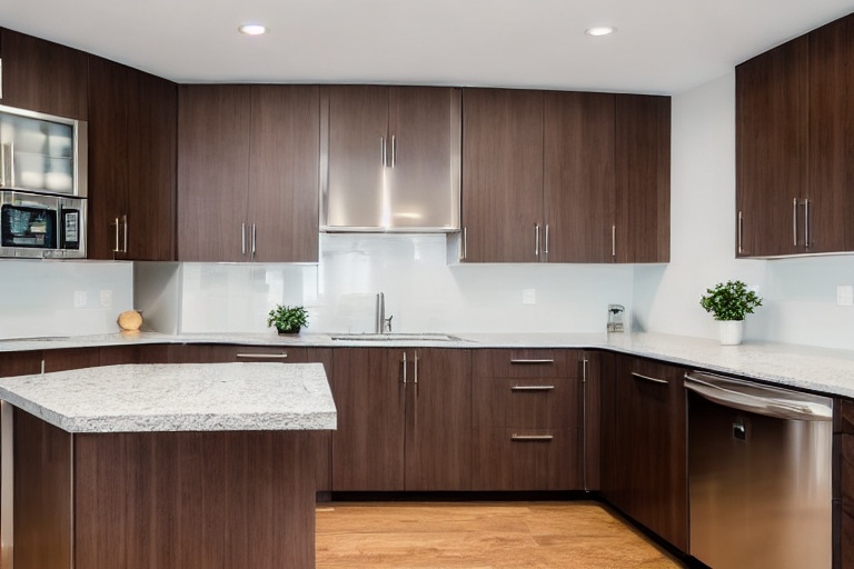 Intrahome Prisma Elegance 3 χρώμα Νησί Καρυδιά & Γκρι Περίμετρος έπιπλα κουζίνας 10 Μέτρα συνολικα τρέχον μέτρα Intrahome-65650559
