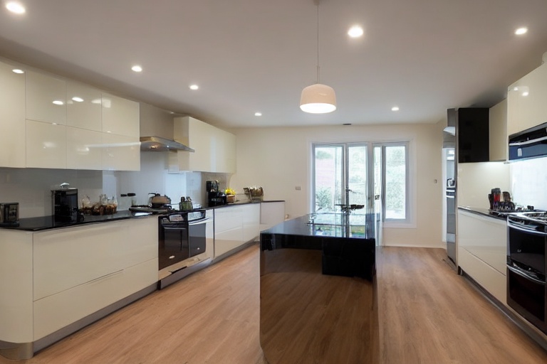 Intrahome Prisma Pro 3 χρώμα Λακέ Κρεμ Γυαλιστερό έπιπλα κουζίνας 10 Μέτρα συνολικα τρέχον μέτρα Intrahome-65650554