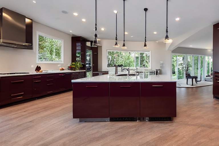 Intrahome Vertex Craft 3 χρώμα Λακέ Μπορντό έπιπλα κουζίνας 10 Μέτρα συνολικα τρέχον μέτρα Intrahome-65650538