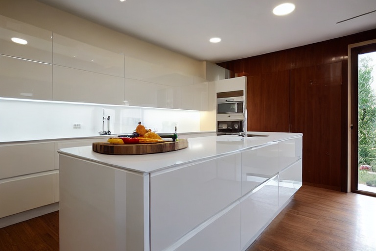Intrahome Matrix Living 3 χρώμα Λακέ Κρεμ Γυαλιστερό έπιπλα κουζίνας 10 Μέτρα συνολικα τρέχον μέτρα Intrahome-65650526
