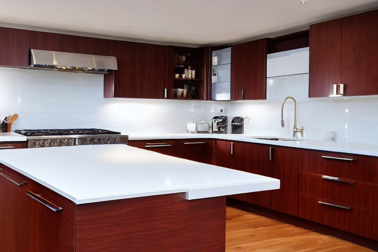 Intrahome Opal One 3 χρώμα Καπλαμάς Μαόνι έπιπλα κουζίνας 10 Μέτρα συνολικα τρέχον μέτρα Intrahome-65650495