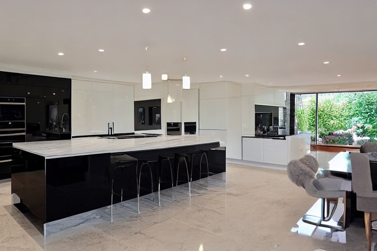Intrahome Opal Lux 3 χρώμα Λακέ Κρεμ Γυαλιστερό έπιπλα κουζίνας 10 Μέτρα συνολικα τρέχον μέτρα Intrahome-65650493