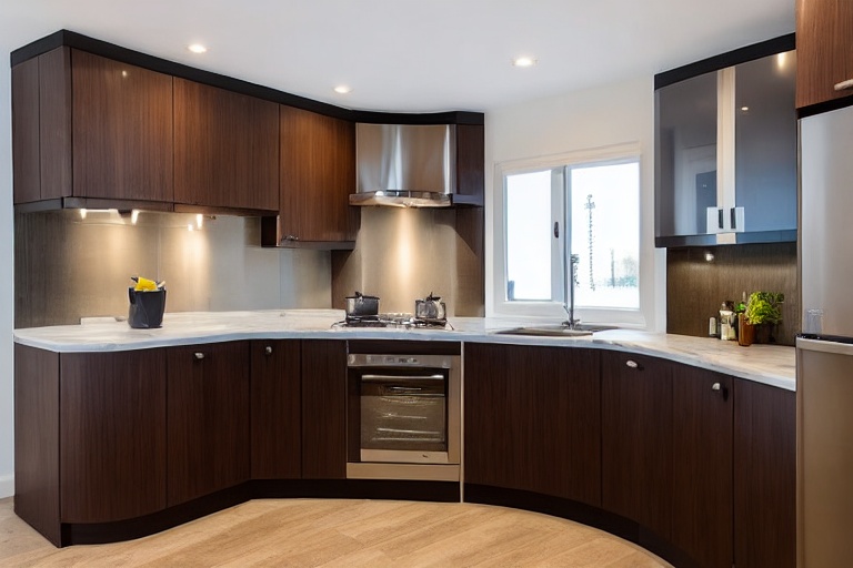 Intrahome Verona Modern 4 χρώμα Καπλαμάς Δρυς Σκούρα έπιπλα κουζίνας 10 Μέτρα συνολικα τρέχον μέτρα Intrahome-65650444