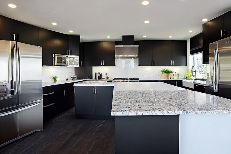 Intrahome Milano Elegance 4 χρώμα Λακέ Μαύρο Ματ έπιπλα κουζίνας 10 Μέτρα συνολικα τρέχον μέτρα Intrahome-65650419