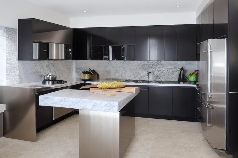 Intrahome Torino Concept 4 χρώμα Βουρτσιστό Ανοξείδωτο έπιπλα κουζίνας 10 Μέτρα συνολικα τρέχον μέτρα Intrahome-65650401