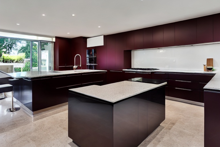 Intrahome Torino Lux 4 χρώμα Λακέ Μπορντό έπιπλα κουζίνας 10 Μέτρα συνολικα τρέχον μέτρα Intrahome-65650393