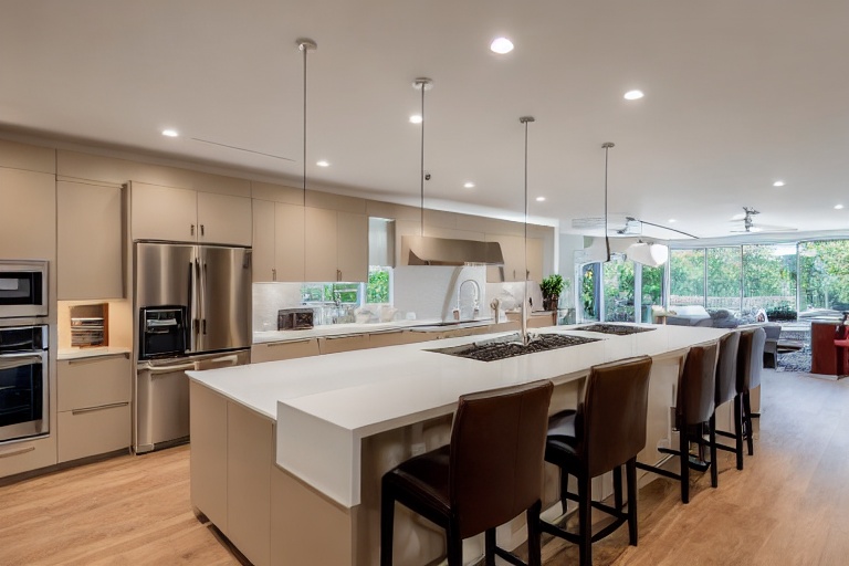 Intrahome Siena Elegance 4 χρώμα Λακέ Μπεζ Ανοιχτό έπιπλα κουζίνας 10 Μέτρα συνολικα τρέχον μέτρα Intrahome-65650379