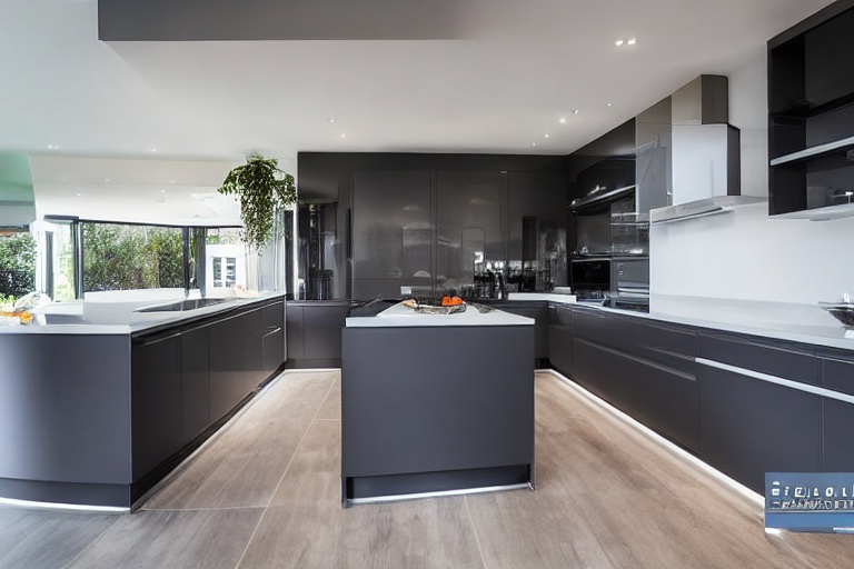 Intrahome Modena Max 4 χρώμα Λακέ Γκρι Σκούρο έπιπλα κουζίνας 10 Μέτρα συνολικα τρέχον μέτρα Intrahome-65650370