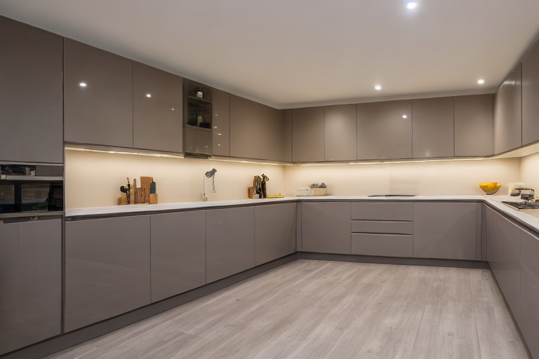 Intrahome Modena Smart 4 χρώμα Λακέ Μπεζ Ανοιχτό έπιπλα κουζίνας 10 Μέτρα συνολικα τρέχον μέτρα Intrahome-65650356