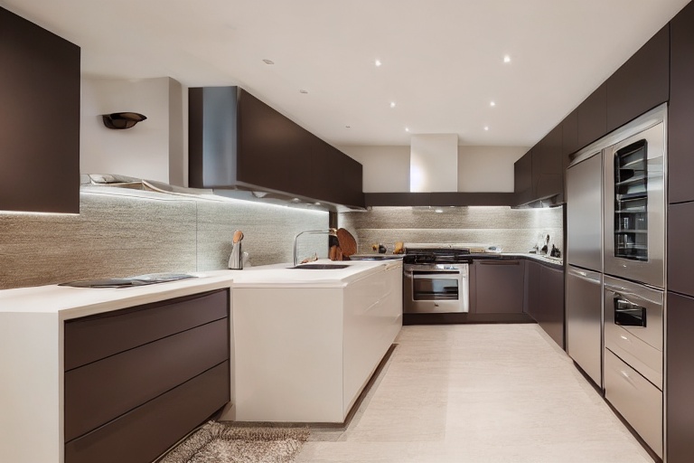 Intrahome Parma Modern 4 χρώμα Λακέ Τερακότα έπιπλα κουζίνας 10 Μέτρα συνολικα τρέχον μέτρα Intrahome-65650344