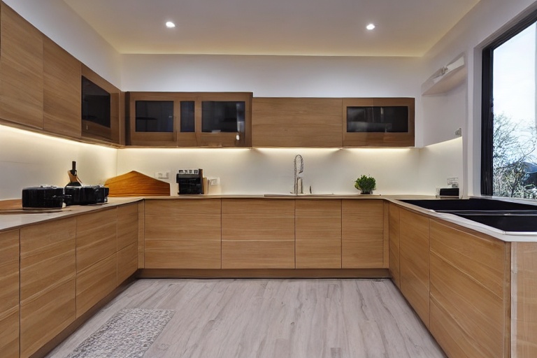 Intrahome Parma Smart 4 χρώμα Καπλαμάς Σφενδάμι έπιπλα κουζίνας 10 Μέτρα συνολικα τρέχον μέτρα Intrahome-65650336