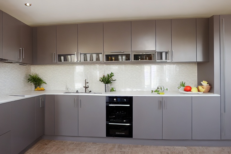 Intrahome Napoli Elegance 4 χρώμα Λακέ Τερακότα έπιπλα κουζίνας 10 Μέτρα συνολικα τρέχον μέτρα Intrahome-65650319