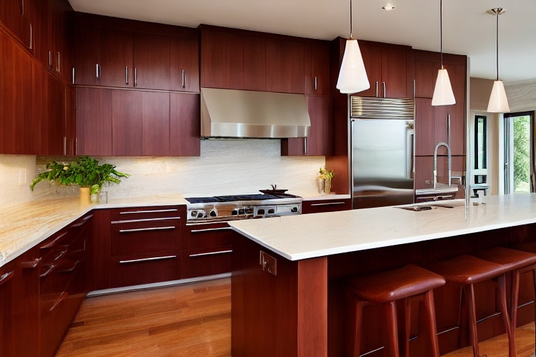 Intrahome Roma Style 4 χρώμα Καπλαμάς Μαόνι έπιπλα κουζίνας 10 Μέτρα συνολικα τρέχον μέτρα Intrahome-65650309