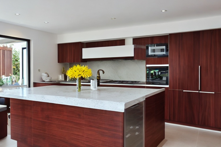 Intrahome Roma Living 4 χρώμα Καπλαμάς Μαόνι έπιπλα κουζίνας 10 Μέτρα συνολικα τρέχον μέτρα Intrahome-65650306