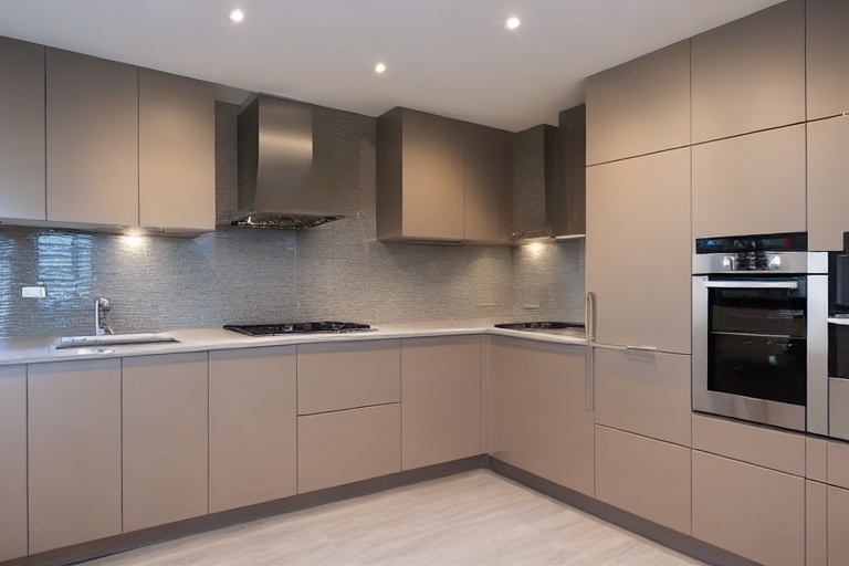 Intrahome Aurora Plus 4 χρώμα Λακέ Άμμος έπιπλα κουζίνας 10 Μέτρα συνολικα τρέχον μέτρα Intrahome-65650291