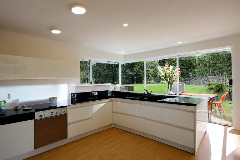 Intrahome Aurora Home 4 χρώμα Λακέ Κρεμ Γυαλιστερό έπιπλα κουζίνας 10 Μέτρα συνολικα τρέχον μέτρα Intrahome-65650287
