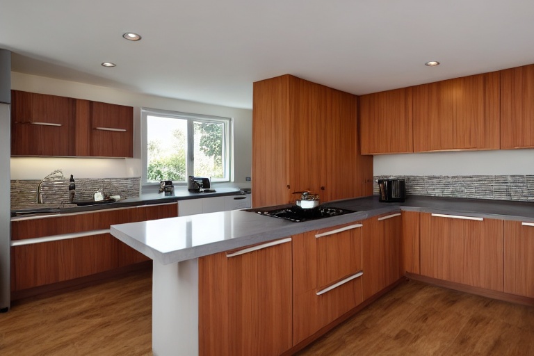 Intrahome Luna Plus 4 χρώμα Καπλαμάς Teak έπιπλα κουζίνας 10 Μέτρα συνολικα τρέχον μέτρα Intrahome-65650271