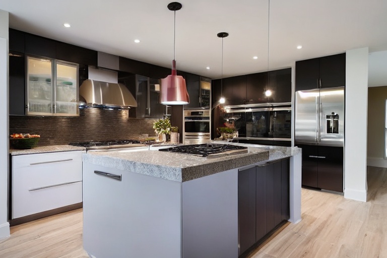 Intrahome Luna Living 4 χρώμα Βουρτσιστό Χάλκινο έπιπλα κουζίνας 10 Μέτρα συνολικα τρέχον μέτρα Intrahome-65650266