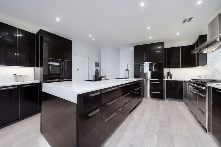 Intrahome Luna Select 4 χρώμα Γυαλιστερό Ανοξείδωτο έπιπλα κουζίνας 10 Μέτρα συνολικα τρέχον μέτρα Intrahome-65650263