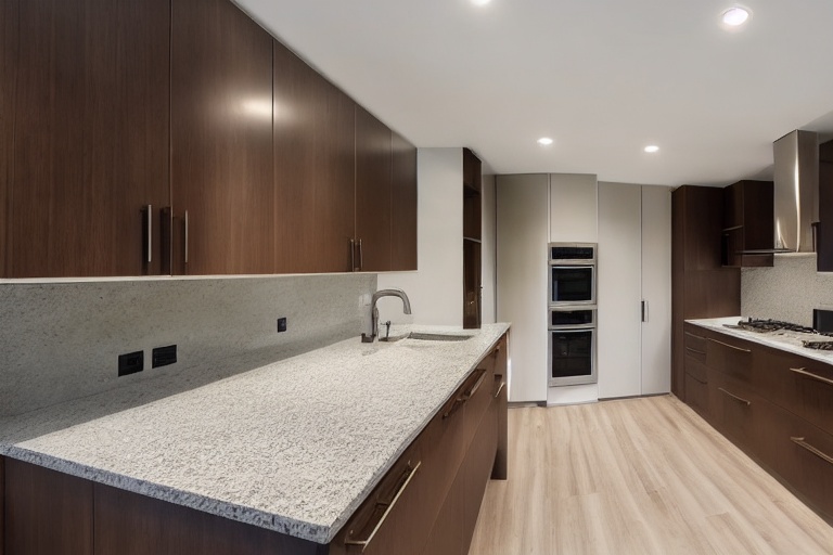 Intrahome Luna One 4 χρώμα Κρεμ Πάνω & Ξύλο Κάτω έπιπλα κουζίνας 10 Μέτρα συνολικα τρέχον μέτρα Intrahome-65650255