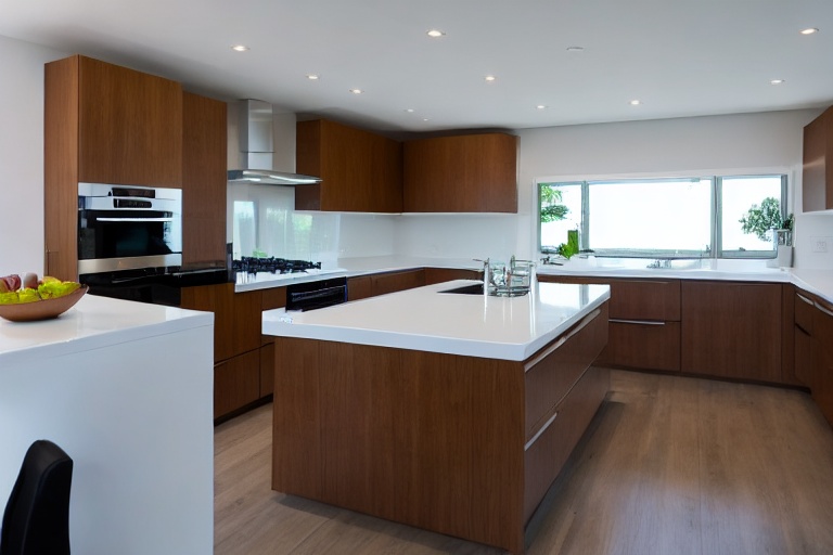 Intrahome Harmony Elegance 4 χρώμα Λευκό Λακέ Πάνω & Δρυς Κάτω έπιπλα κουζίνας 10 Μέτρα συνολικα τρέχον μέτρα Intrahome-65650179